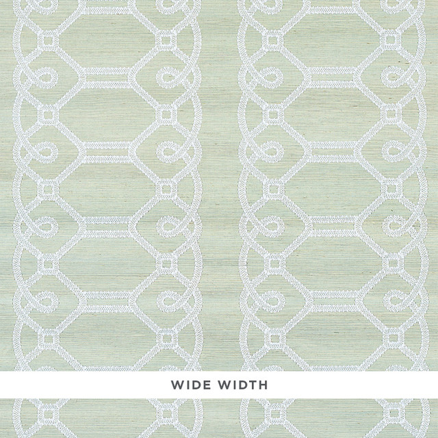 Schumacher Wallcovering Ziz Embroidered Sisal Mineral 5011472 Wallcovering Paper INDIA </p><p>Repeat: H: HORZ. 15 3/4" (40CM), V: VERT. 5 1/4" (13CM) 36 - My Fabric Connection - Schumacher Wallcovering Ziz Embroidered Sisal Mineral 5011472 Wallcovering Paper INDIA </p><p>Repeat: H: HORZ. 15 3/4" (40CM), V: VERT. 5 1/4" (13CM) 36 - My Fabric Connection -