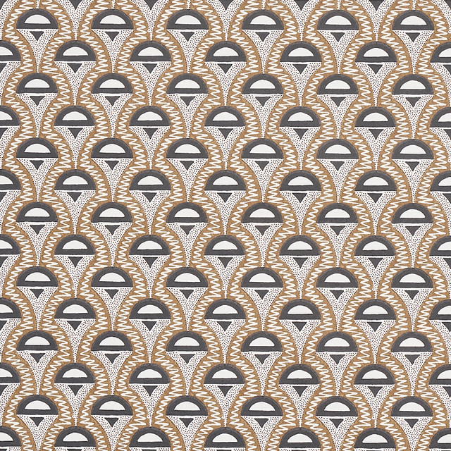 Schumacher Wallcovering Abelino Camel & Black 5012080 Wallcovering Paper UNITED STATES OF AMERICA </p><p>Repeat: H: HORZ. 3" (8CM), V: VERT. 5 1/7" (13CM) 27.5 - My Fabric Connection - Schumacher Wallcovering Abelino Camel & Black 5012080 Wallcovering Paper UNITED STATES OF AMERICA </p><p>Repeat: H: HORZ. 3" (8CM), V: VERT. 5 1/7" (13CM) 27.5 - My Fabric Connection -