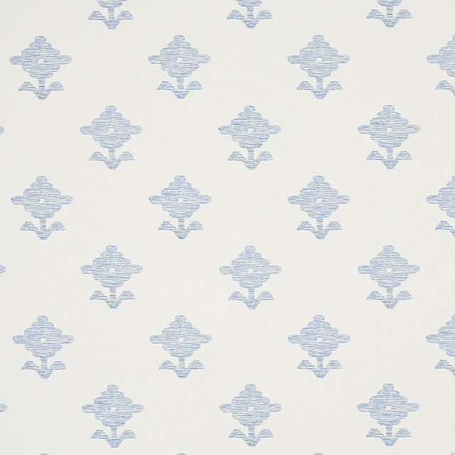 Schumacher Wallcovering Rubia Blue 5012220 Wallcovering Paper UNITED STATES OF AMERICA </p><p>Repeat: H: HORZ. 13 1/2" (34CM), V: VERT. 20 1/2" (52CM) 27 - My Fabric Connection - Schumacher Wallcovering Rubia Blue 5012220 Wallcovering Paper UNITED STATES OF AMERICA </p><p>Repeat: H: HORZ. 13 1/2" (34CM), V: VERT. 20 1/2" (52CM) 27 - My Fabric Connection -