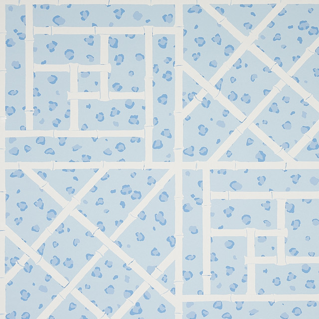Schumacher Wallcovering Fancy Beast Sky Blue 5012562 Wallcovering Paper UNITED STATES OF AMERICA </p><p>Repeat: H: HORZ. 27" (69CM), V: VERT. 25 1/4" (64CM) 27 - My Fabric Connection - Schumacher Wallcovering Fancy Beast Sky Blue 5012562 Wallcovering Paper UNITED STATES OF AMERICA </p><p>Repeat: H: HORZ. 27" (69CM), V: VERT. 25 1/4" (64CM) 27 - My Fabric Connection -