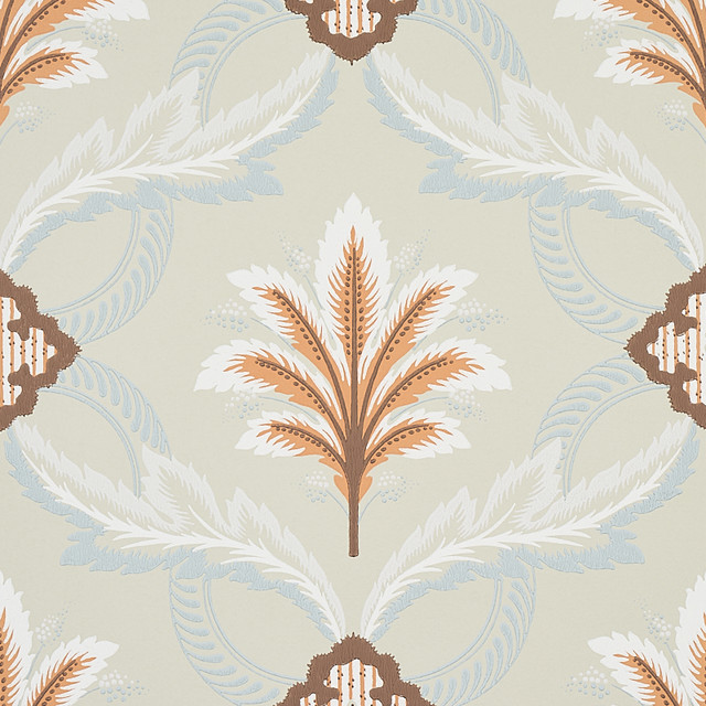 Schumacher Wallcovering Front Waltz Sage 5013150 Wallcovering Paper UNITED KINGDOM </p><p>Repeat: H: 10 1/4" (26CM), V: VERT. 21" (53CM) 20.5 - My Fabric Connection - Schumacher Wallcovering Front Waltz Sage 5013150 Wallcovering Paper UNITED KINGDOM </p><p>Repeat: H: 10 1/4" (26CM), V: VERT. 21" (53CM) 20.5 - My Fabric Connection -