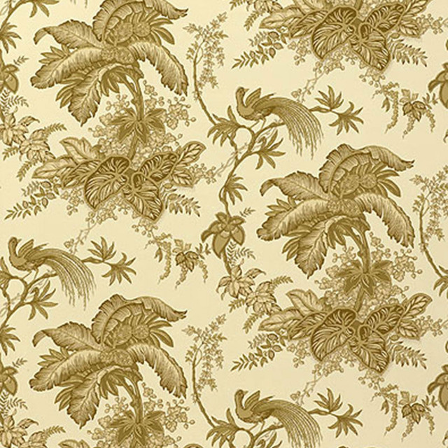 Schumacher Wallcovering Coconut Grove Parchment 5004054 Wallcovering Paper UNITED STATES OF AMERICA </p><p>Repeat: H: HORZ. 13 1/2" (34CM) , V: VERT. 18" (46CM) 27 - My Fabric Connection -
