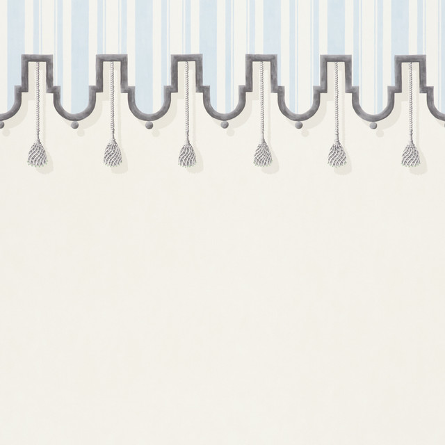 Schumacher Wallcovering Villa Sky 5009911 Wallcovering Paper UNITED KINGDOM </p><p>Repeat: H: HORZ. 54" (137CM) , V: VERT. 144" (366CM) 54.5 - My Fabric Connection - Schumacher Wallcovering Villa Sky 5009911 Wallcovering Paper UNITED KINGDOM </p><p>Repeat: H: HORZ. 54" (137CM) , V: VERT. 144" (366CM) 54.5 - My Fabric Connection -