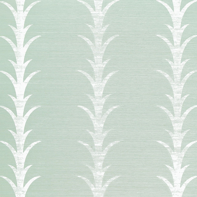 Schumacher Wallcovering Acanthus Stripe Seaglass & Chalk 5006053 Wallcovering Paper CHINA </p><p>Repeat: H: HORZ. 11 3/8" (29CM) , V: VERT. 5 1/16" (13CM) 34.125 - My Fabric Connection - Schumacher Wallcovering Acanthus Stripe Seaglass & Chalk 5006053 Wallcovering Paper CHINA </p><p>Repeat: H: HORZ. 11 3/8" (29CM) , V: VERT. 5 1/16" (13CM) 34.125 - My Fabric Connection -