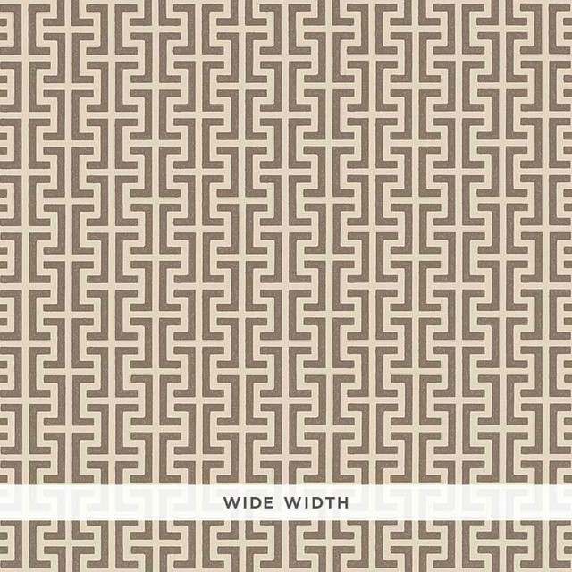Schumacher Wallcovering Temple Berber Brown 5008056 Wallcovering Paper UNITED STATES OF AMERICA </p><p>Repeat: H: HORZ. 4 1/2" (11CM), V: VERT. 4 1/2" (11CM) 56.5 - My Fabric Connection - Schumacher Wallcovering Temple Berber Brown 5008056 Wallcovering Paper UNITED STATES OF AMERICA </p><p>Repeat: H: HORZ. 4 1/2" (11CM), V: VERT. 4 1/2" (11CM) 56.5 - My Fabric Connection -