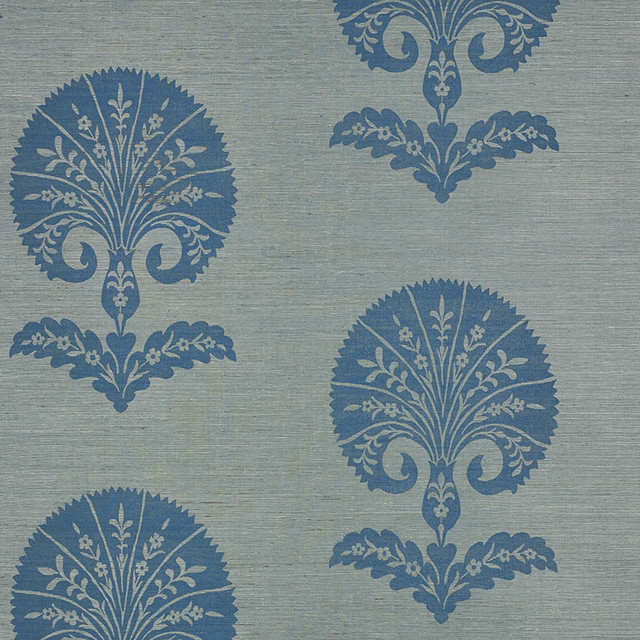 Schumacher Wallcovering Ottoman Flower Sisal Mineral 5008211 Wallcovering Paper CHINA </p><p>Repeat: H: HORZ. 33 1/2" (85CM) , V: VERT. 22" (56CM) 34 - My Fabric Connection - Schumacher Wallcovering Ottoman Flower Sisal Mineral 5008211 Wallcovering Paper CHINA </p><p>Repeat: H: HORZ. 33 1/2" (85CM) , V: VERT. 22" (56CM) 34 - My Fabric Connection -