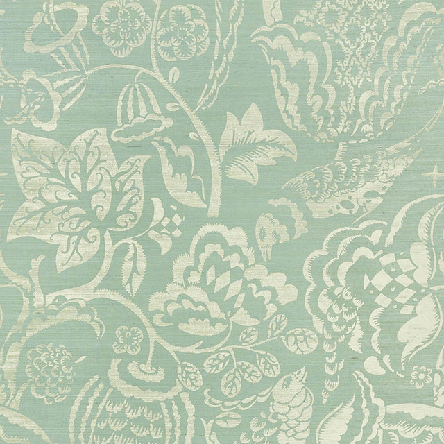 Schumacher Wallcovering Uccello Sisal Sky 5008262 Wallcovering Paper CHINA </p><p>Repeat: H: HORZ. 34" (86CM) , V: VERT. 42" (107CM) 34.5 - My Fabric Connection - Schumacher Wallcovering Uccello Sisal Sky 5008262 Wallcovering Paper CHINA </p><p>Repeat: H: HORZ. 34" (86CM) , V: VERT. 42" (107CM) 34.5 - My Fabric Connection -