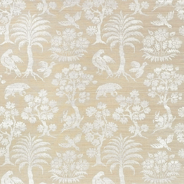 Schumacher Wallcovering Woodland Silhouette Sisal Fog 5008281 Wallcovering Paper CHINA </p><p>Repeat: H: HORZ. 16 3/4" (43CM) , V: VERT. 22 1/4" (57CM) 34 - My Fabric Connection - Schumacher Wallcovering Woodland Silhouette Sisal Fog 5008281 Wallcovering Paper CHINA </p><p>Repeat: H: HORZ. 16 3/4" (43CM) , V: VERT. 22 1/4" (57CM) 34 - My Fabric Connection -