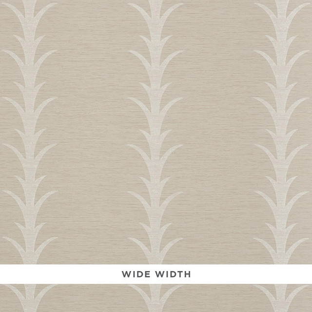Schumacher Wallcovering Acanthus Stripe Vinyl Taupe 5008591 Wallcovering Paper UNITED STATES OF AMERICA </p><p>Repeat: H: HORZ. 13 1/2" (34CM) , V: VERT. 5" (13CM) 54 - My Fabric Connection - Schumacher Wallcovering Acanthus Stripe Vinyl Taupe 5008591 Wallcovering Paper UNITED STATES OF AMERICA </p><p>Repeat: H: HORZ. 13 1/2" (34CM) , V: VERT. 5" (13CM) 54 - My Fabric Connection -