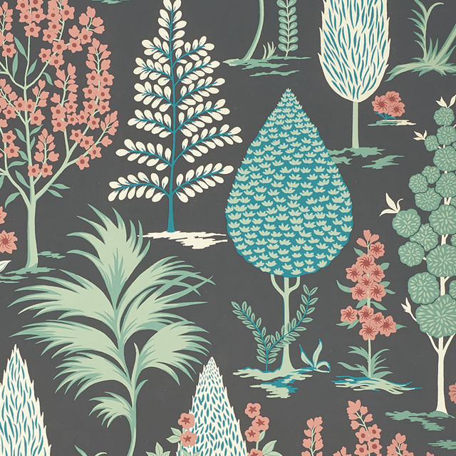 Schumacher Wallcovering Pandora Onyx & Jade 5009961 Wallcovering Paper UNITED STATES OF AMERICA </p><p>Repeat: H: HORZ. 13 1/2" (34CM) , V: VERT. 36" (91CM) 27 - My Fabric Connection - Schumacher Wallcovering Pandora Onyx & Jade 5009961 Wallcovering Paper UNITED STATES OF AMERICA </p><p>Repeat: H: HORZ. 13 1/2" (34CM) , V: VERT. 36" (91CM) 27 - My Fabric Connection -