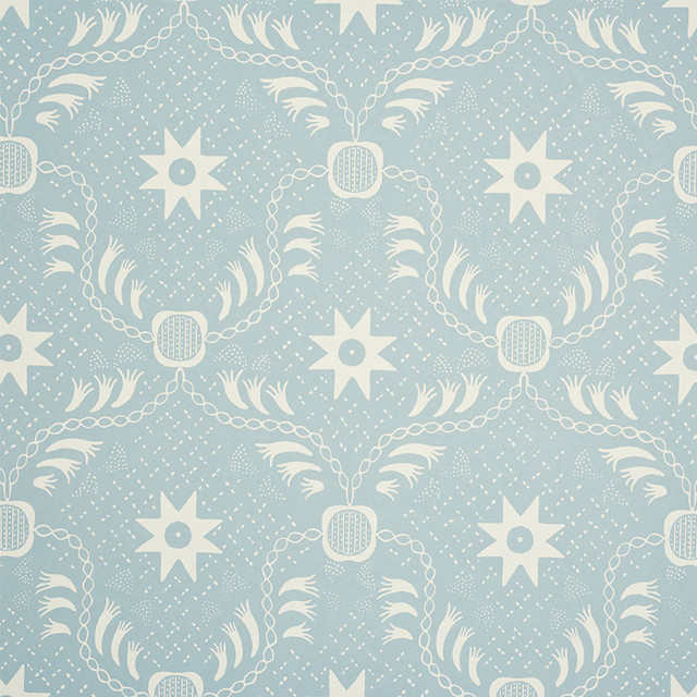Schumacher Wallcovering Lancaster Sky 5010080 Wallcovering Paper UNITED STATES OF AMERICA </p><p>Repeat: H: HORZ. 6 3/4" (17CM) , V: VERT. 7 1/4" (18CM) 27 - My Fabric Connection - Schumacher Wallcovering Lancaster Sky 5010080 Wallcovering Paper UNITED STATES OF AMERICA </p><p>Repeat: H: HORZ. 6 3/4" (17CM) , V: VERT. 7 1/4" (18CM) 27 - My Fabric Connection -