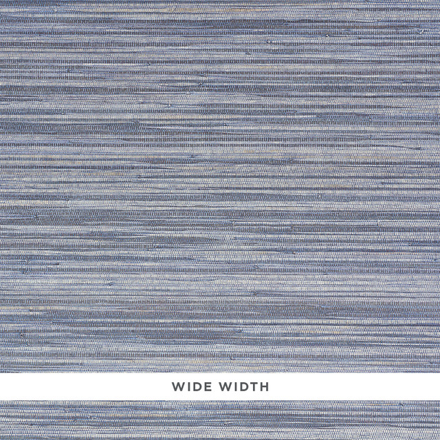 Schumacher Wallcovering Dyed Raffia Slate 5010340 Wallcovering Paper SOUTH KOREA </p><p>Repeat: H: , V: 36 - My Fabric Connection -