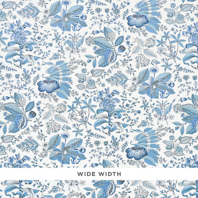 Schumacher Wallcovering Pomegranate Botanical Blue 5010443 Wallcovering Paper UNITED STATES OF AMERICA </p><p>Repeat: H: HORZ. 18" (46CM), V: VERT. 27" (69CM) 54 - My Fabric Connection - Schumacher Wallcovering Pomegranate Botanical Blue 5010443 Wallcovering Paper UNITED STATES OF AMERICA </p><p>Repeat: H: HORZ. 18" (46CM), V: VERT. 27" (69CM) 54 - My Fabric Connection -