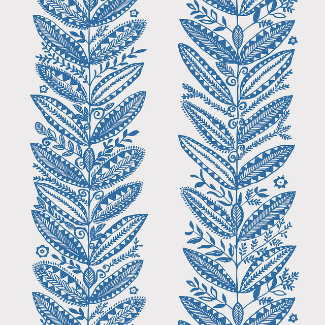 Schumacher Wallcovering Eland Blue 5010831 Wallcovering Paper UNITED STATES OF AMERICA </p><p>Repeat: H: HORZ. 27" (69CM), V: VERT. 25 1/4" (64CM) 27 - My Fabric Connection - Schumacher Wallcovering Eland Blue 5010831 Wallcovering Paper UNITED STATES OF AMERICA </p><p>Repeat: H: HORZ. 27" (69CM), V: VERT. 25 1/4" (64CM) 27 - My Fabric Connection -