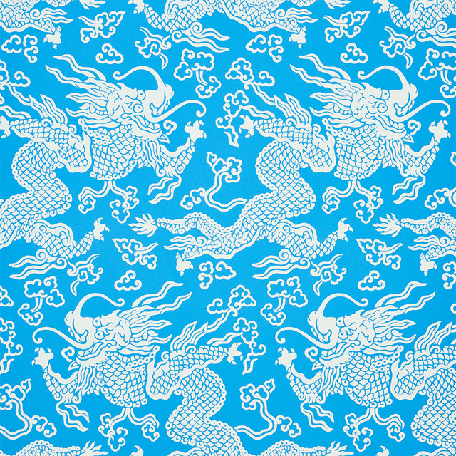 Schumacher Wallcovering Ruan Dragon Damask Blue 5010881 Wallcovering Paper UNITED STATES OF AMERICA </p><p>Repeat: H: HORZ. 27" (69CM) , V: VERT. 25 1/8" (64CM) 27 - My Fabric Connection - Schumacher Wallcovering Ruan Dragon Damask Blue 5010881 Wallcovering Paper UNITED STATES OF AMERICA </p><p>Repeat: H: HORZ. 27" (69CM) , V: VERT. 25 1/8" (64CM) 27 - My Fabric Connection -