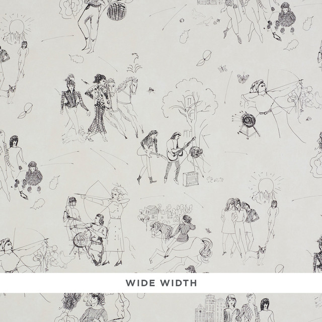 Schumacher Wallcovering Toile De Femmes Parchment 5011080 Wallcovering Paper UNITED STATES OF AMERICA </p><p>Repeat: H: HORZ. 18" (46CM) , V: VERT. 18" (46CM) 54 - My Fabric Connection - Schumacher Wallcovering Toile De Femmes Parchment 5011080 Wallcovering Paper UNITED STATES OF AMERICA </p><p>Repeat: H: HORZ. 18" (46CM) , V: VERT. 18" (46CM) 54 - My Fabric Connection -
