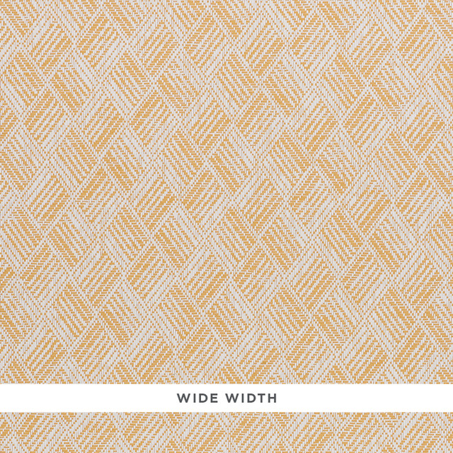 Schumacher Wallcovering Ashberg Paperweave Yellow 5011261 Wallcovering Paper CHINA </p><p>Repeat: H: HORZ. 6 3/4" (17CM) , V: VERT. 7" (18CM) 53 - My Fabric Connection -