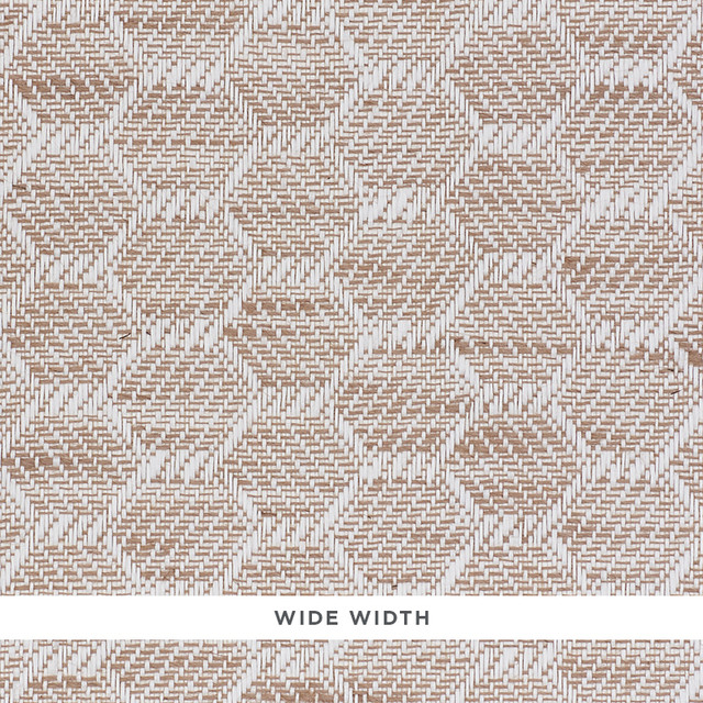 Schumacher Wallcovering Abaco Linen Paperweave Natural 5011290 Wallcovering Paper CHINA </p><p>Repeat: H: HORZ. 1 1/4" (3CM) , V: VERT. 2 1/4" (6CM) 53 - My Fabric Connection -