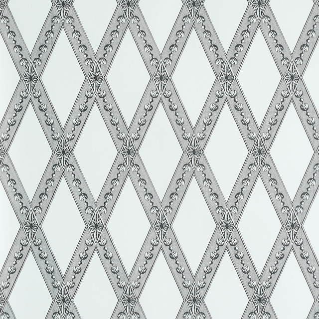 Schumacher Wallcovering Les Losanges Toile Carbon 5011361 Wallcovering Paper UNITED STATES OF AMERICA </p><p>Repeat: H: HORZ. 10 1/4" (26CM) , V: VERT. 20 1/2" (52CM) 27 - My Fabric Connection - Schumacher Wallcovering Les Losanges Toile Carbon 5011361 Wallcovering Paper UNITED STATES OF AMERICA </p><p>Repeat: H: HORZ. 10 1/4" (26CM) , V: VERT. 20 1/2" (52CM) 27 - My Fabric Connection -