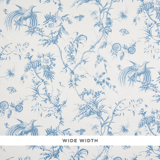 Schumacher Wallcovering Toile De La Prairie Blue 5011711 Wallcovering Paper UNITED STATES OF AMERICA </p><p>Repeat: H: HORZ. 26 7/8" (68CM), V: VERT. 27" (69CM) 54.5 - My Fabric Connection - Schumacher Wallcovering Toile De La Prairie Blue 5011711 Wallcovering Paper UNITED STATES OF AMERICA </p><p>Repeat: H: HORZ. 26 7/8" (68CM), V: VERT. 27" (69CM) 54.5 - My Fabric Connection -