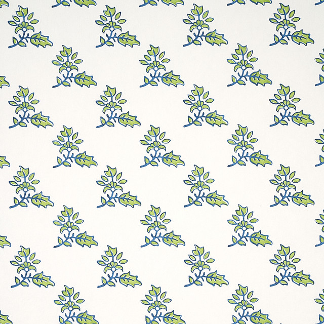 Schumacher Wallcovering Torbay Green 5011920 Wallcovering Paper UNITED STATES OF AMERICA </p><p>Repeat: H: HORZ. 27" (69CM), V: VERT. 2 3/4" (7CM) 27.5 - My Fabric Connection - Schumacher Wallcovering Torbay Green 5011920 Wallcovering Paper UNITED STATES OF AMERICA </p><p>Repeat: H: HORZ. 27" (69CM), V: VERT. 2 3/4" (7CM) 27.5 - My Fabric Connection -