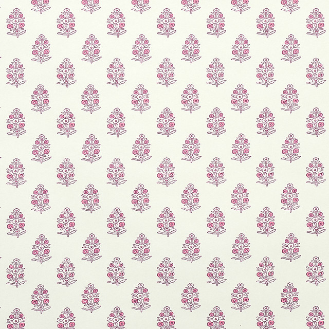 Schumacher Wallcovering Aditi Pink 5011932 Wallcovering Paper UNITED STATES OF AMERICA </p><p>Repeat: H: HORZ. 27" (69CM), V: VERT. 7 1/4" (18CM) 27.5 - My Fabric Connection - Schumacher Wallcovering Aditi Pink 5011932 Wallcovering Paper UNITED STATES OF AMERICA </p><p>Repeat: H: HORZ. 27" (69CM), V: VERT. 7 1/4" (18CM) 27.5 - My Fabric Connection -