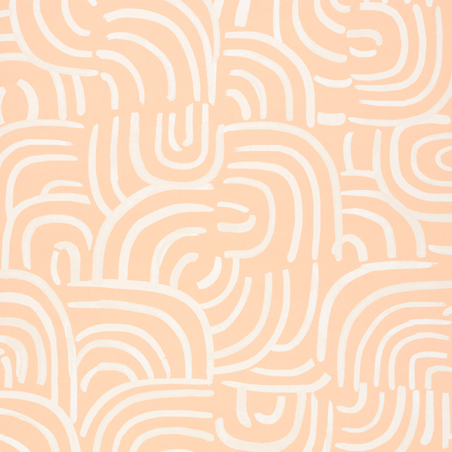 Schumacher Wallcovering New Beat Light Peach 5013692 Wallcovering Paper UNITED STATES OF AMERICA </p><p>Repeat: H: HORZ. 27" (69CM), V: VERT. 28 7/9" (73CM) 27 - My Fabric Connection - Schumacher Wallcovering New Beat Light Peach 5013692 Wallcovering Paper UNITED STATES OF AMERICA </p><p>Repeat: H: HORZ. 27" (69CM), V: VERT. 28 7/9" (73CM) 27 - My Fabric Connection -