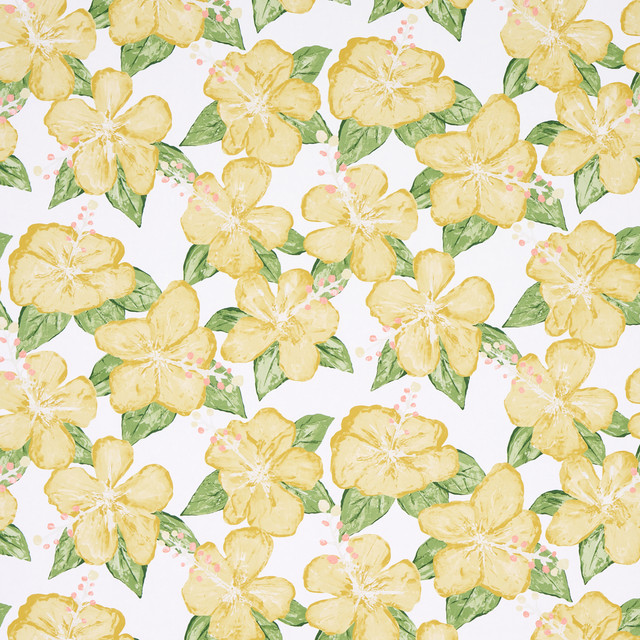 Schumacher Wallcovering Fabienne Yellow 5013812 Wallcovering Paper </p><p>Repeat: H: VERT. 13 1/2" (35CM), V: HORZ. 15 1/2" (40CM) 2.5 - My Fabric Connection - Schumacher Wallcovering Fabienne Yellow 5013812 Wallcovering Paper </p><p>Repeat: H: VERT. 13 1/2" (35CM), V: HORZ. 15 1/2" (40CM) 2.5 - My Fabric Connection -