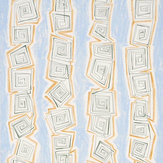 Schumacher Wallcovering Taboo Sky 5014211 Wallcovering Paper UNITED STATES OF AMERICA </p><p>Repeat: H: HORZ. 27" (69CM), V: VERT. 27" (69CM) 27" (69CM) - My Fabric Connection - Schumacher Wallcovering Taboo Sky 5014211 Wallcovering Paper UNITED STATES OF AMERICA </p><p>Repeat: H: HORZ. 27" (69CM), V: VERT. 27" (69CM) 27" (69CM) - My Fabric Connection -