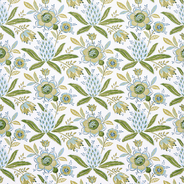 Schumacher Wallcovering Lafayette Botanical Moss 5013751 Wallcovering </p><p>Repeat: H: 13 1/2" (34CM), V: 10 1/2" (27CM) 27" (69CM) - My Fabric Connection - Schumacher Wallcovering Lafayette Botanical Moss 5013751 Wallcovering </p><p>Repeat: H: 13 1/2" (34CM), V: 10 1/2" (27CM) 27" (69CM) - My Fabric Connection -
