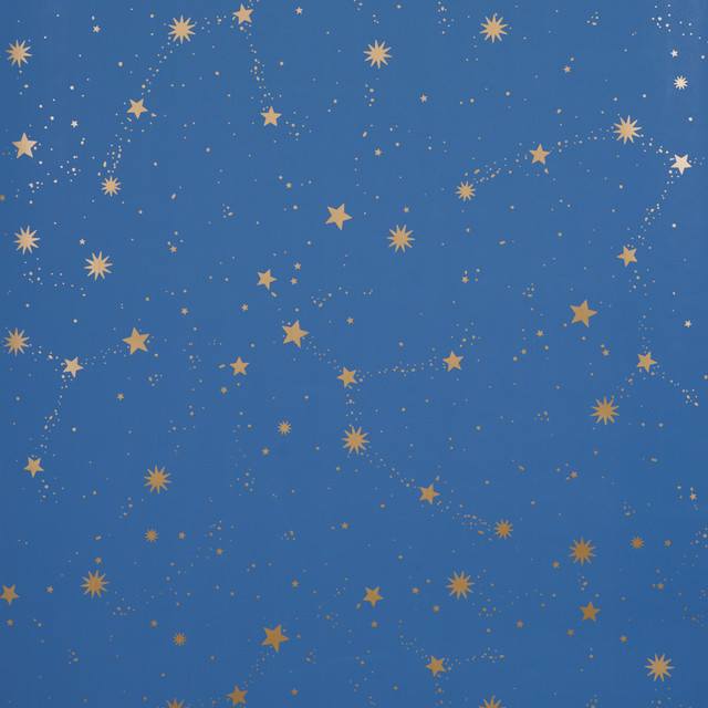 Schumacher Wallcovering Scattered Stars Night 5014141 Wallcovering </p><p>Repeat: H: 13 1/2 (34CM), V: 12 5/8" (32CM) 27" WIDE (69CM) - My Fabric Connection - Schumacher Wallcovering Scattered Stars Night 5014141 Wallcovering </p><p>Repeat: H: 13 1/2 (34CM), V: 12 5/8" (32CM) 27" WIDE (69CM) - My Fabric Connection -