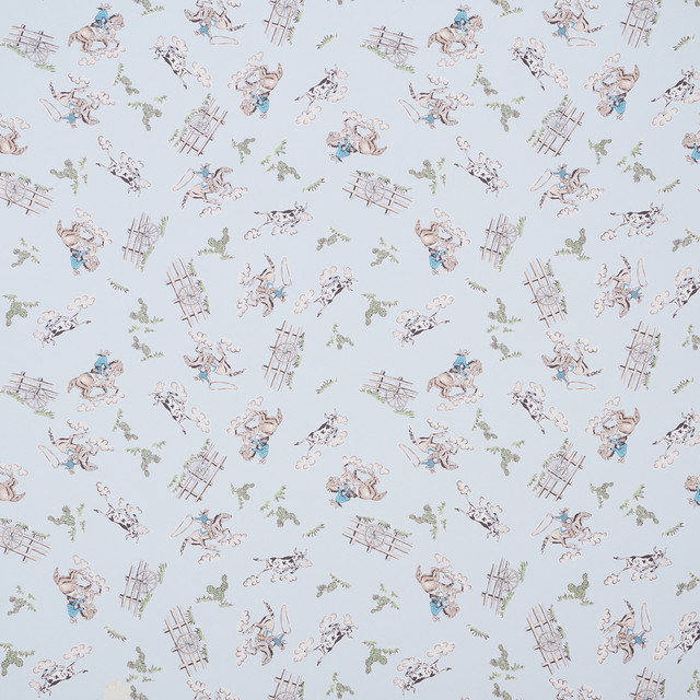 Schumacher Wallcovering Wild West Blue 5014121 Wallcovering </p><p>Repeat: H: 26" (66CM), V: 27" (69CM) 27" (69CM) - My Fabric Connection - Schumacher Wallcovering Wild West Blue 5014121 Wallcovering </p><p>Repeat: H: 26" (66CM), V: 27" (69CM) 27" (69CM) - My Fabric Connection -