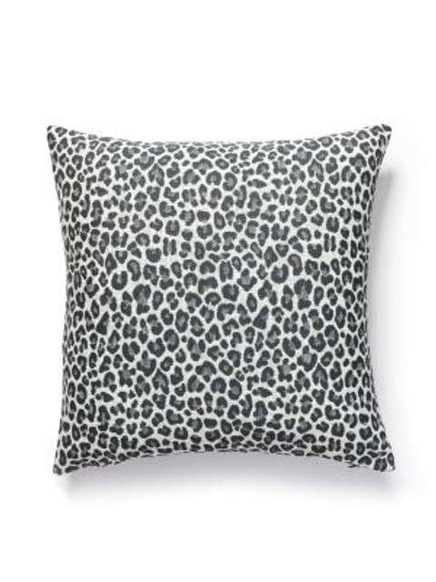 Scalamandre Pillows Backyard Bengal Outdoor Pillow 22 X 22 - Slate SCBENGPILL0005 100% UV POLYESTER U.S.A. HEAVY DUTY Horizontal: and Vertical: 0 - My Fabric Connection -