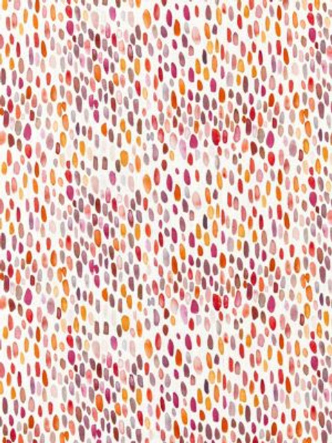 Scalamandre Fabric Jamboree Linen Print Wild Berry LO50960007 JAMBOREE 100% LINEN AUSTRIA MEDIUM DUTY Horizontal: 13" and Vertical: 19.25" 58 - My Fabric Connection -