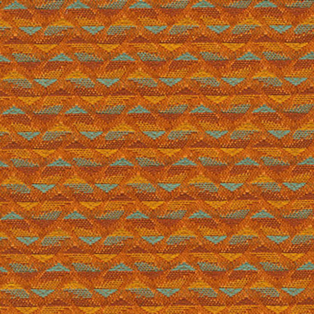 Crypton Fabric Pickwick Pumpkin See sample 100% Polyester 0 Horizontal: 1.3" and Vertical: 0.8" 54" - My Fabric Connection -