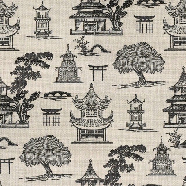 Greenhouse Fabric S5267 Ebony M12: Memos by Color 100% Polyester China 55,000 double rubs </p><p>Repeat: 13.5" H, 13.5" V 56" - My Fabric Connection -