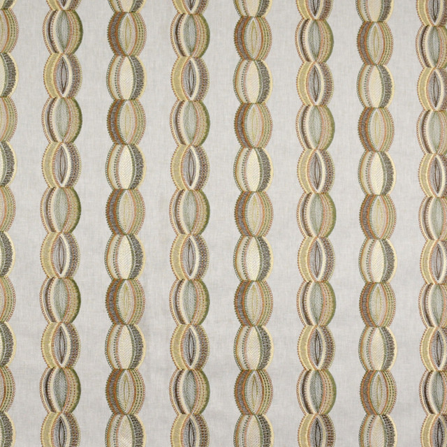 Greenhouse Fabric S4939 Sienna S71: Spring 52% Cotton, 48% Polyester W/ 100% Polyester Embroidery India 9,000 double rubs </p><p>Repeat: 8.875" H, 6.25" V 54" - My Fabric Connection -