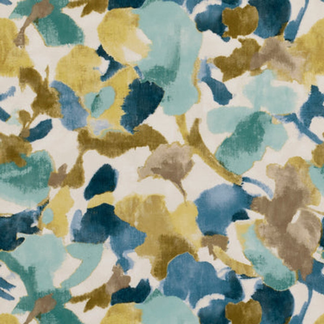 Clarke and Clarke Fabric F0692 04 Nerina Mineral 3 1/2 Yards Clarke and Clarke Fabric F0692 04 Nerina Mineral 3 1/2 Yards
