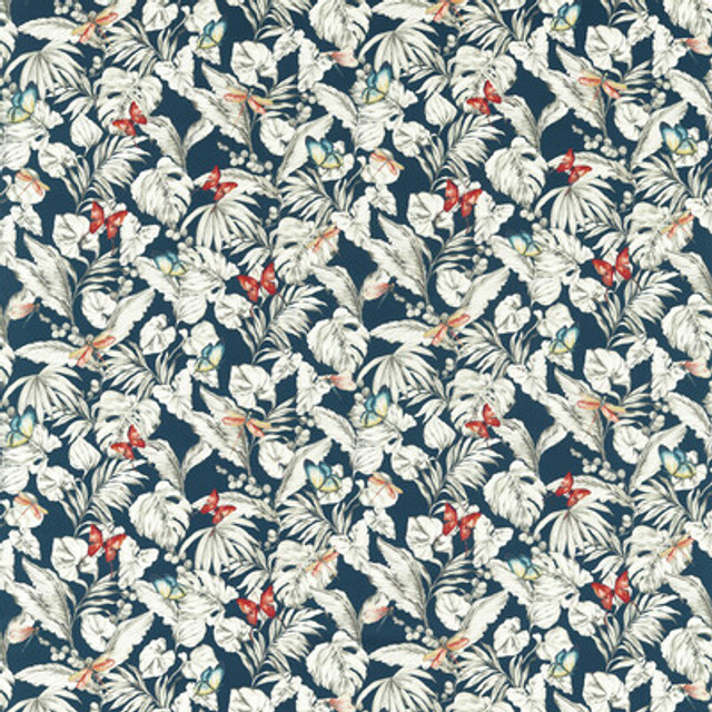 Clarke And Clarke Fabric F1513/03.CAC.0 Fabric COTTON - 100% India MEDIUM </p><p>Repeat: H: 27.17, V: 24.8 54.33 - My Fabric Connection -