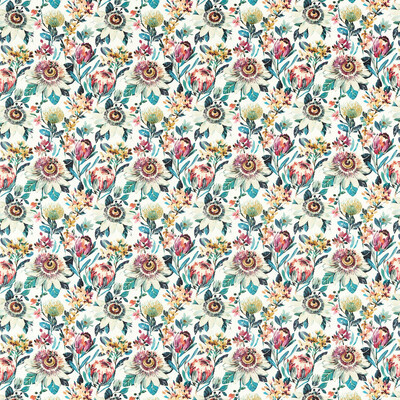 Clarke And Clarke Fabric F1519/03.CAC.0 Fabric COTTON - 100% India MEDIUM </p><p>Repeat: H: 13.39, V: 13.39 54.33 - My Fabric Connection -