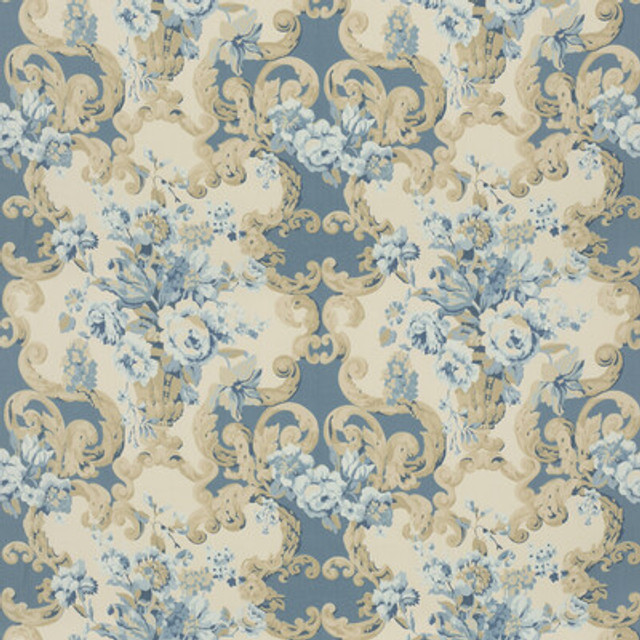Mulberry Fabric FD2011.H101.0 Fabric COTTON - 100% United Kingdom </p><p>Repeat: H: 26.989, V: 28.762 53.978 - My Fabric Connection -