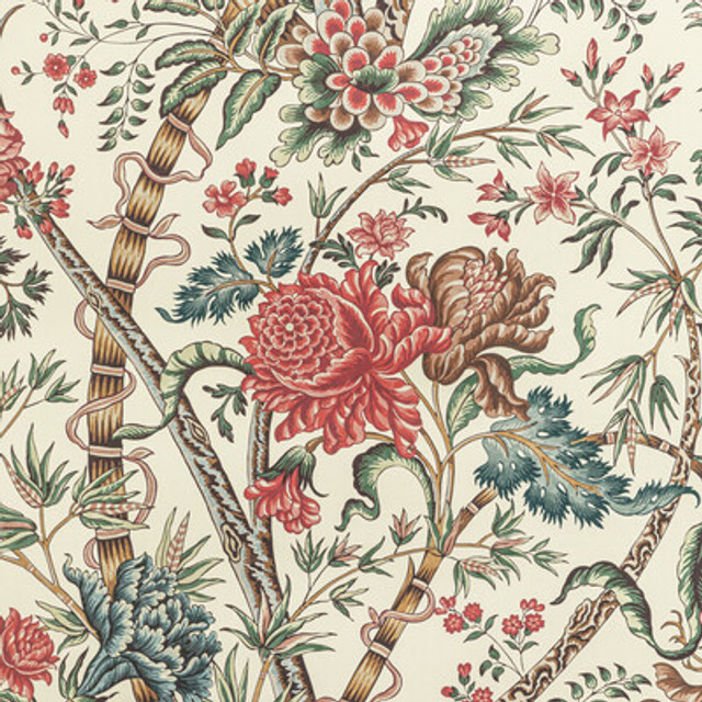 Brunschwig & Fils Wallcovering P8022100.1913.0 Wallcovering WOOD PULP - 45%;BINDER - 20%;MINERAL FILLERS - 20%;POLYESTER - 15% United Kingdom </p><p>Repeat: H: 27.5, V: 30 27.5 - My Fabric Connection -