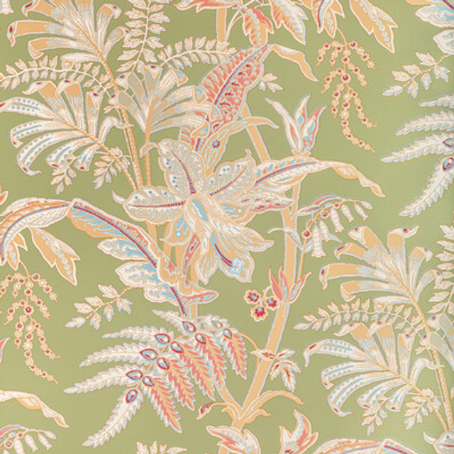 Brunschwig & Fils Wallcovering P8022104.317.0 Wallcovering PAPER - 95%;OTHER - 5% United States </p><p>Repeat: H: 27.19, V: 18 36 - My Fabric Connection -