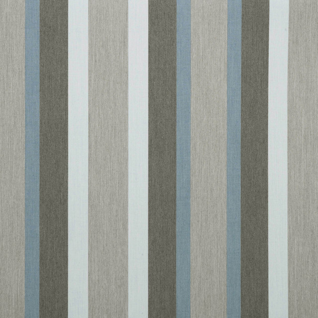 Sunbrella Fabric 4704 Marco Blue Grey Sunbrella Awning Stripes 100% Sunbrella® Acrylic USA or Imported 10-Year Horizontal: and Vertical: 46 in. - My Fabric Connection -