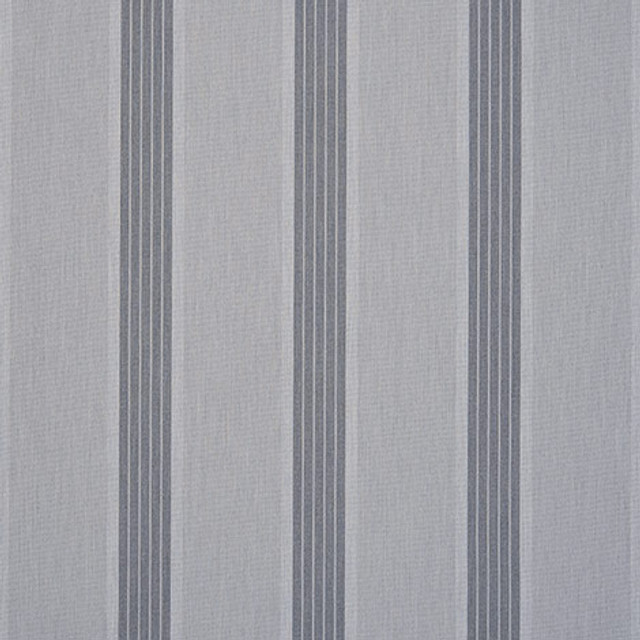 Sunbrella Fabric D309 Manosque Grey Dickson North American Collection - Stripes 100% Solution Dyed Acrylic USA or Imported 10-Year Horizontal: and Vertical: 47 in. - My Fabric Connection -