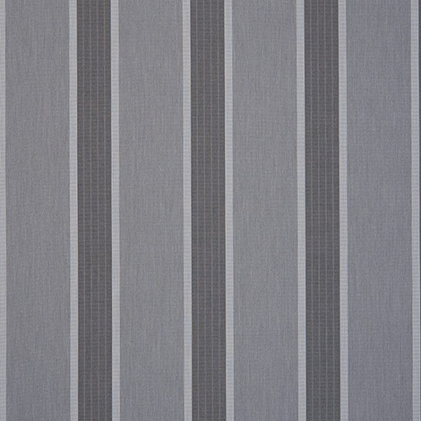 Sunbrella Fabric D108 Manosque Dark Grey Dickson North American Collection - Stripes 100% Solution Dyed Acrylic USA or Imported 10-Year Horizontal: and Vertical: 47 in. - My Fabric Connection -