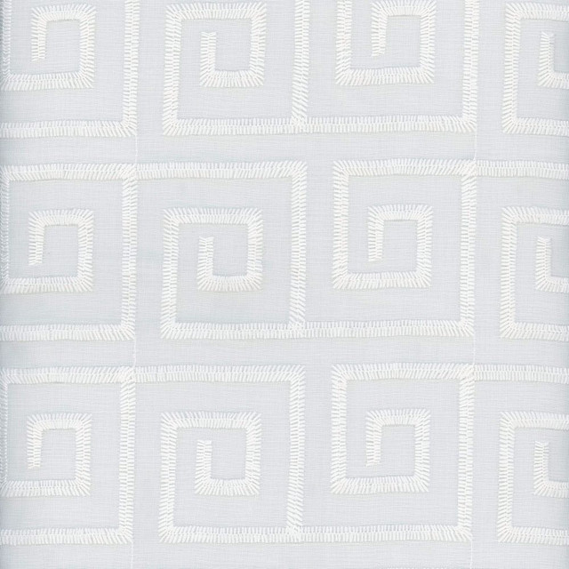 Heritage Fabric Athena Snow - 100% Polyester USA or Imported Horizontal: 6.75" and Vertical: 53.5" - My Fabric Connection -