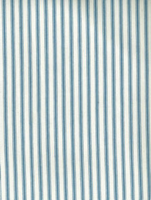 Norbar Fabric Native Cabana Blue 52 ARCADE 100% COTTON 1/2"H 55 - My Fabric Connection -