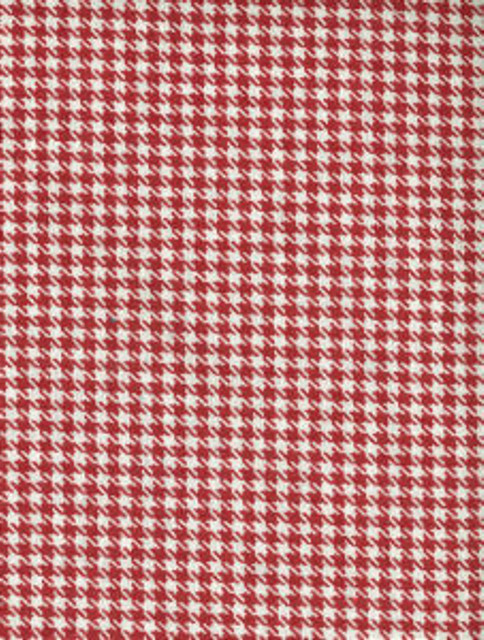 Norbar Fabric Pop Scarlet ARCADE 100% COTTON PAKISTAN 3/4"V - 3/4"H 55 - My Fabric Connection -
