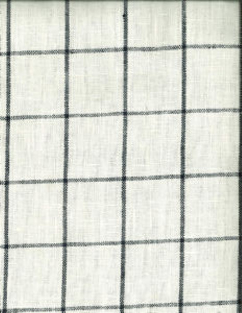 Norbar Fabric Bendel Domino 955 LINCHEX 100% LINEN INDIA 2"V 2"H 54" - My Fabric Connection -